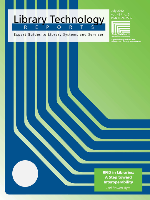 Title details for RFID in Libraries by Lori Bowen Ayre - Available